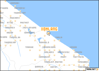 map of Xóm Làng