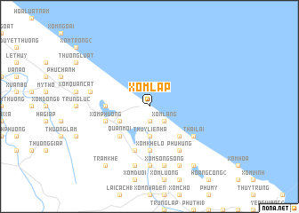 map of Xóm Lấp