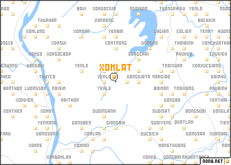 map of Xóm Lát