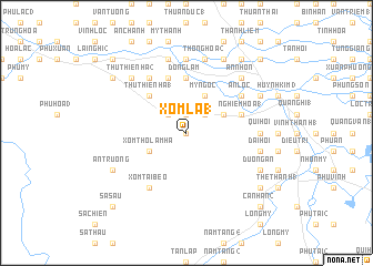 map of Xóm Lá (1)