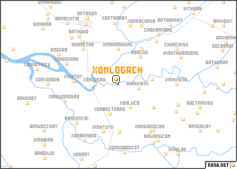 map of Xóm Lò Gạch