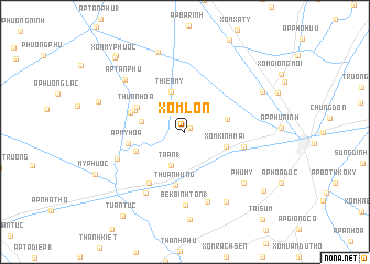 map of Xóm Lớn