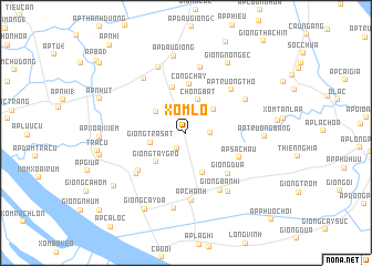 map of Xóm Lo