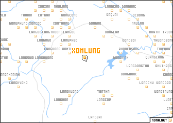 map of Xóm Lung