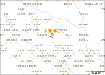 map of Xóm Mậc