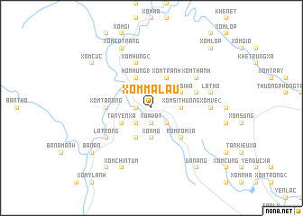 map of Xóm Ma Lâu