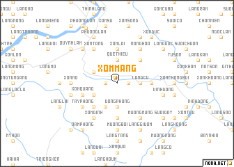 map of Xóm Mang