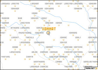 map of Xóm Mât
