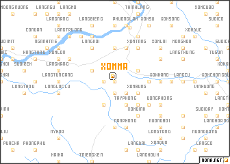 map of Xóm Ma