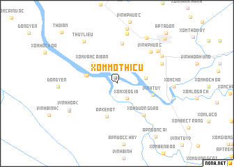 map of Xóm Mó Thi Cu