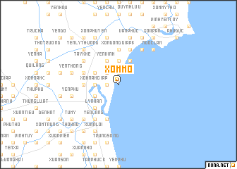 map of Xóm Mô