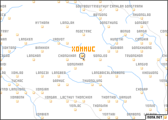 map of Xóm Muc