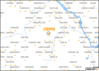 map of Xóm Mu