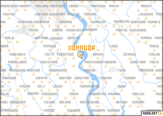 map of Xóm Ngoa