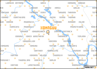 map of Xóm Ngưu