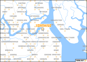 map of Xóm Nhi Só