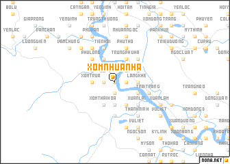 map of Xóm Nhuan Ha