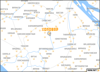 map of Xóm Ô Bấp