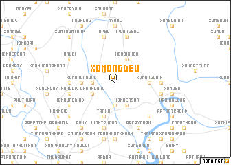 map of Xóm Ông Ðều