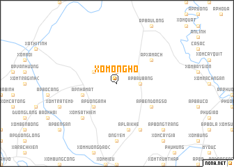 map of Xóm Ông Hó