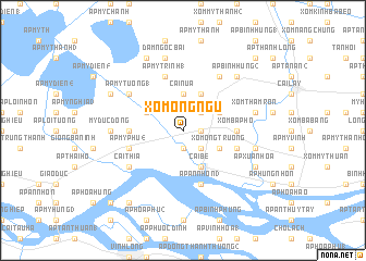 map of Xóm Ông Ngữ