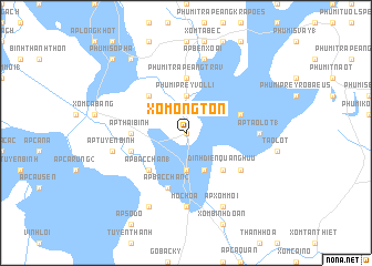 map of Xóm Ông Tớn