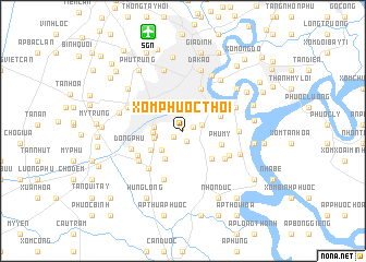 map of Xóm Phước Thới