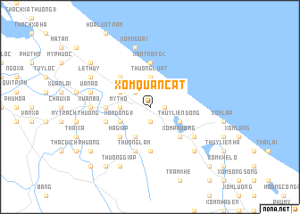 map of Xóm Quàn Cát