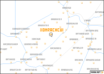 map of Xóm Rạch Cui