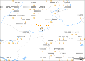 map of Xóm Rạnh Rạnh