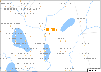 map of Xóm Rẩy