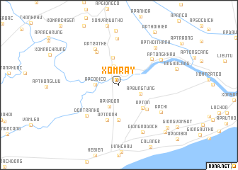 map of Xóm Rẫy