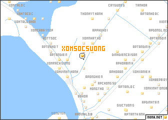 map of Xóm Sóc Suông