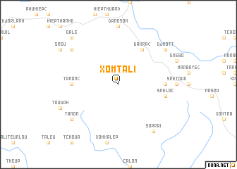 map of Xóm Tali