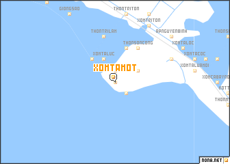 map of Xóm Tà Mọt