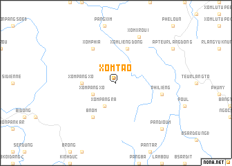 map of Xóm Tao