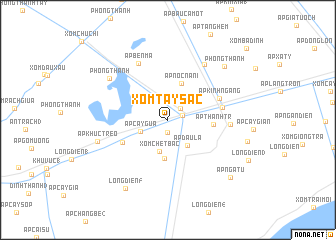 map of Xóm Tây Sắc