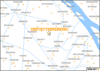 map of Xóm Tay Thong Penh (2)