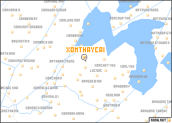 map of Xóm Thầy Cai