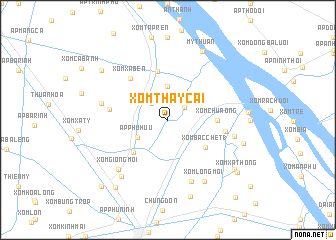 map of Xóm Thầy Cai