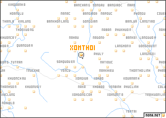 map of Xóm Thoi