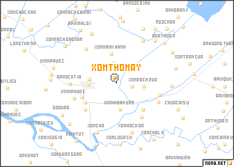 map of Xóm Thổ Mây