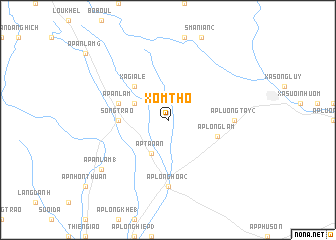 map of Xóm Tho