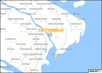 map of Xóm Thủ Ba Lai