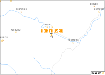 map of Xóm Thu Sau