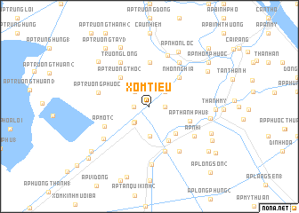 map of Xóm Tiêu