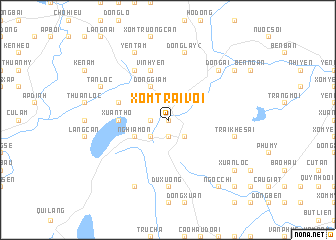 map of Xóm Trại Voi