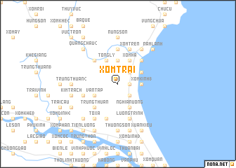 map of Xóm Trại