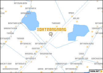 map of Xóm Trảng Năng