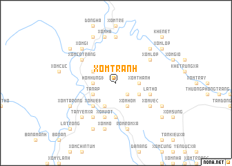 map of Xóm Tranh